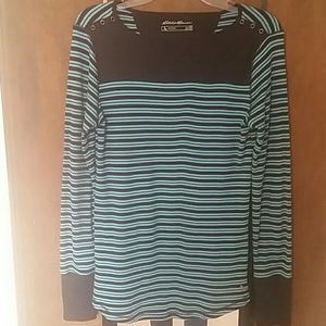 EB Tall striped long sleeved top